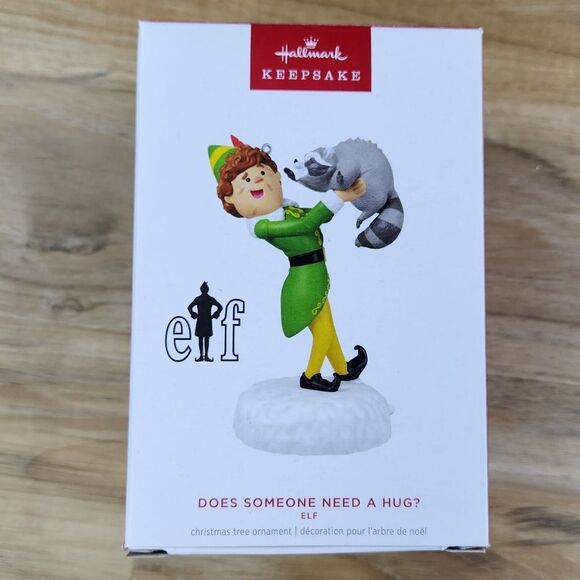 🔥NIB Hallmark Elf Does Someone Need A Hug Keepsake Ornament - Picture 7 of 12